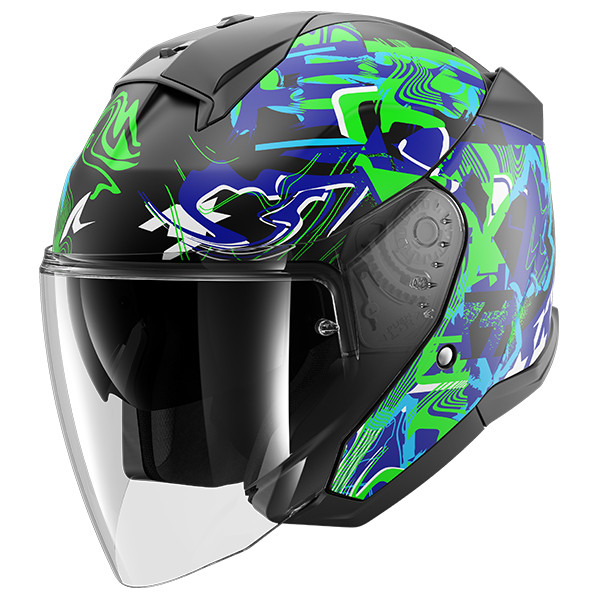 Shark Helmets Shark Skwal Jet Pranz Mat KGB
